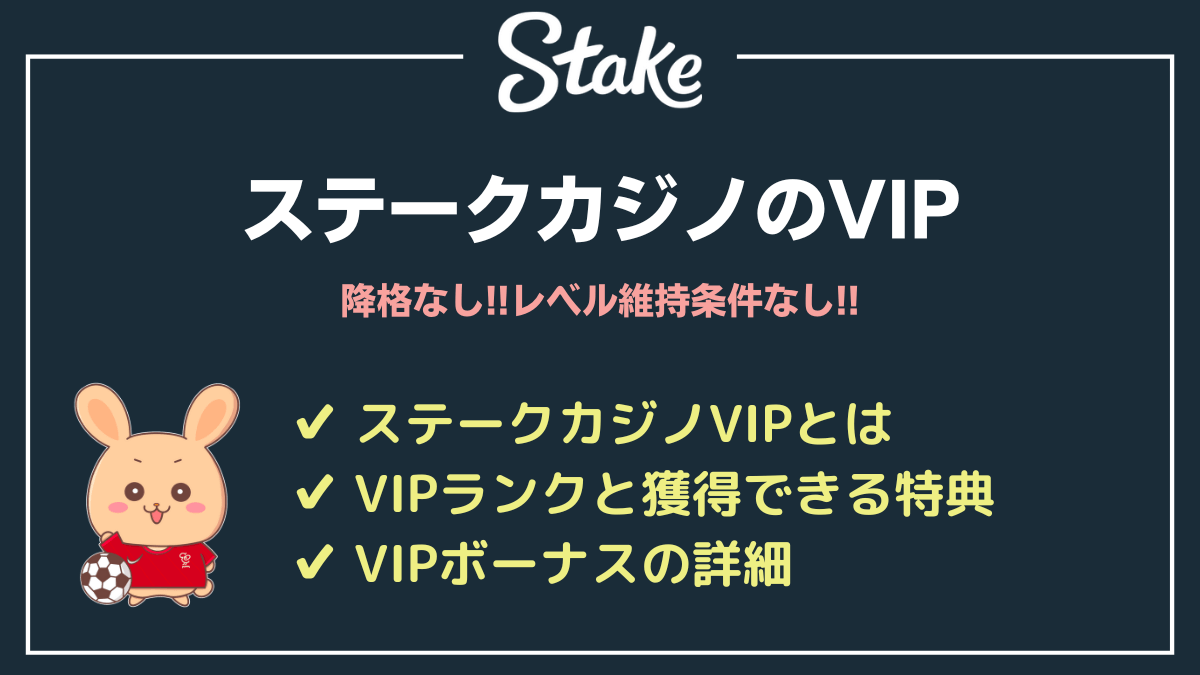 ステークカジノのVIP
