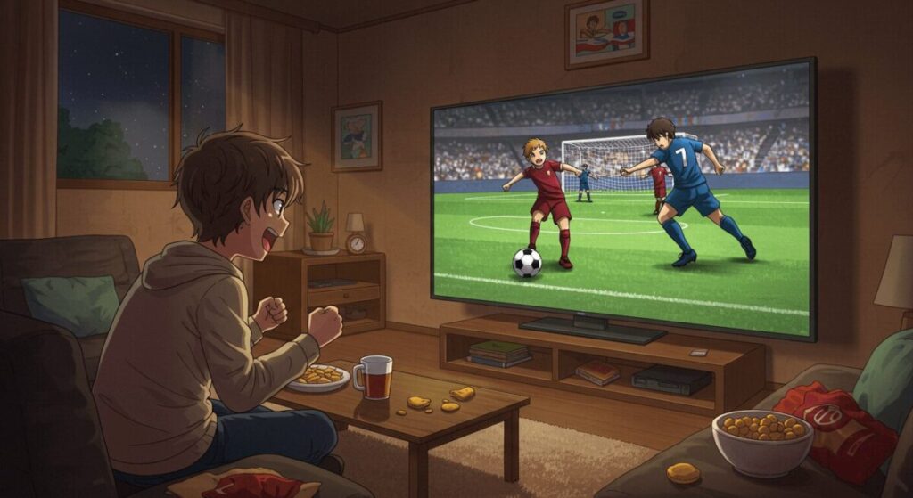 海外サッカーを無料で観る